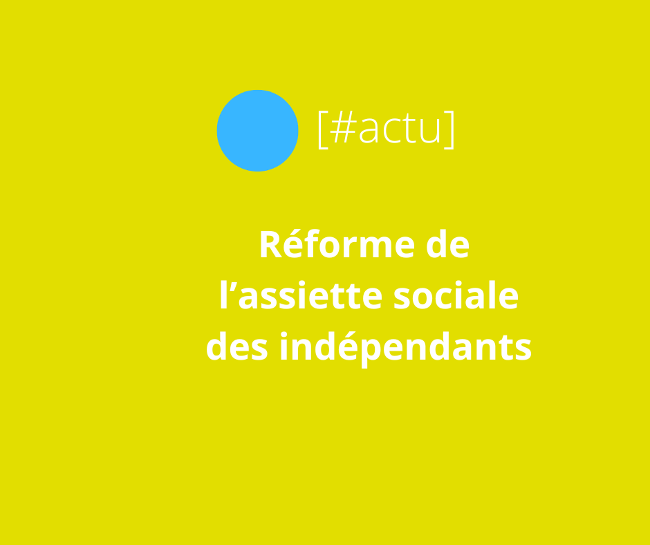 Carrousel actu réforme assiette sociale